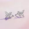Cercei din argint Lovely Butterfly picture - 4