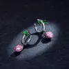 Cercei din argint Pink Buds picture - 5