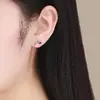 Cercei din argint Shiny Clouds Studs picture - 5