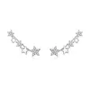 Cercei din argint Shiny Stud Star