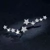 Cercei din argint Shiny Stud Star