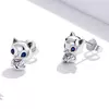 Cercei din argint Silver Little Foxes