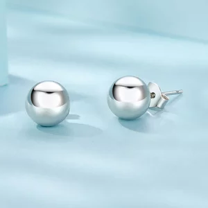 Cercei din argint Silver M Ball
