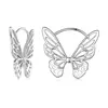 Cercei din argint Silver Simple Butterfly picture - 1