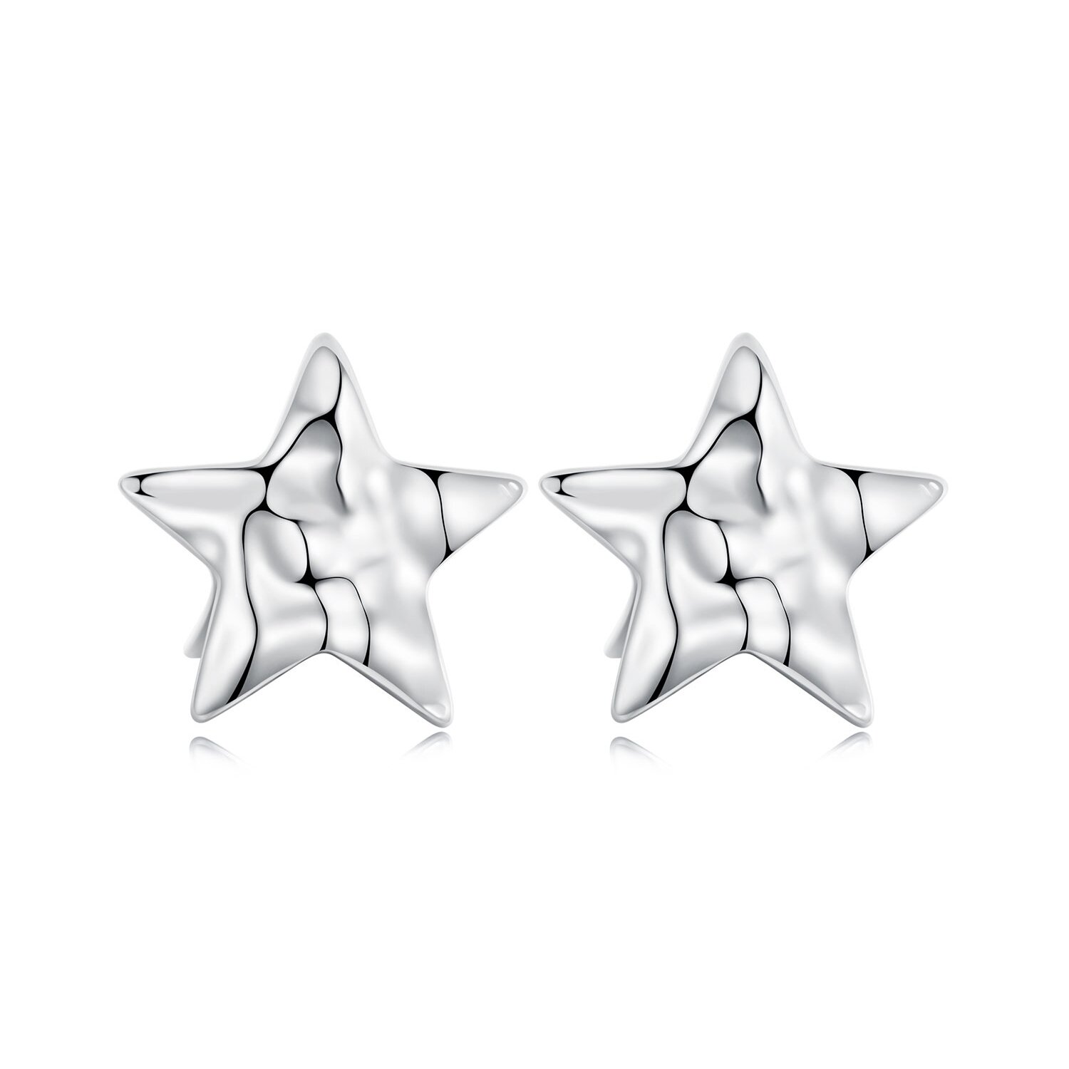 Cercei din argint Silver Star Glamour
