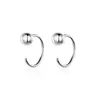 Cercei din argint Silver Tiny Hoops picture - 1