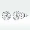 Cercei din argint Simple Crystal picture - 5