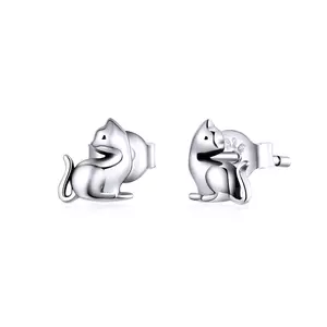 Cercei din argint Small Cats