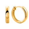 Cercei din argint Small Gleaming Infinity Hoops picture - 1