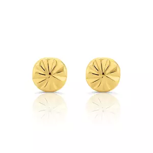Cercei din aur 14k pentru copii Round and Star