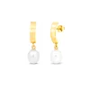 Cercei din aur 14K Perle Elegante Mici picture - 1
