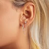 CERCEL din argint Silver Luster picture - 5