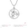 Colier din argint 3 Stelute, personalizat cu initiale/ text picture - 4