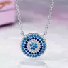 Colier din argint 925 Lucky Blue Crystal picture - 3