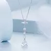 Colier din argint Crystal Drop picture - 4