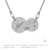 Colier din argint cu Banuti inegali personalizat cu text/ simbol picture - 4