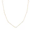 Colier din argint Golden Chain and Rare Pearls picture - 1