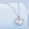 Colier din argint Hidden Text Message Heart picture - 6