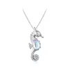 Colier din argint Mystic Seahorse picture - 1