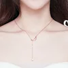 Colier din argint Rose Gold Star & Moon picture - 4