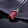 Colier din argint Ruby Red Wish picture - 3