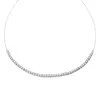 Colier din argint Sparkling Choker Tennis picture - 1