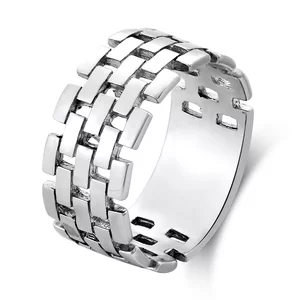 Inel din argint  Brick Band