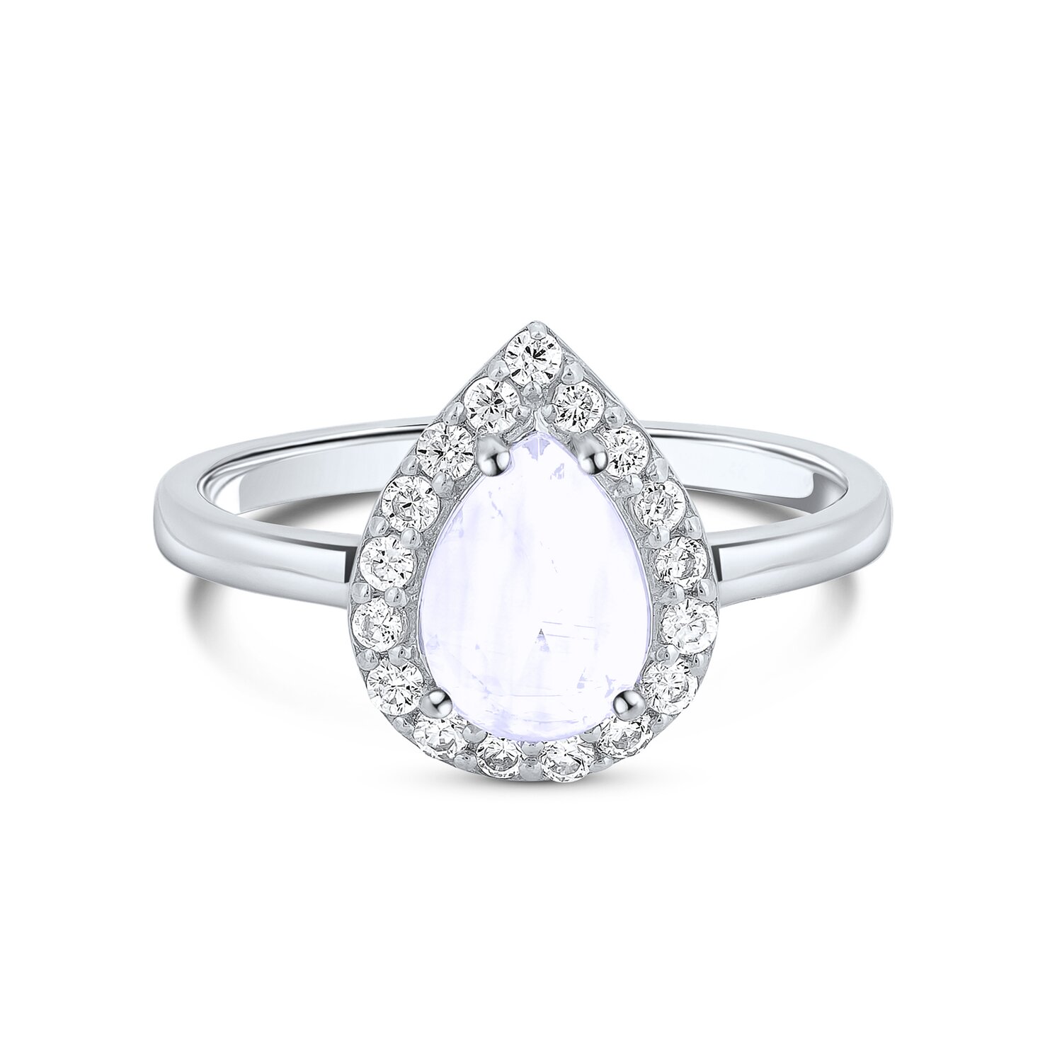 Inel din argint Captivating Moonstone Dream