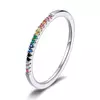 Inel din argint Crystal Rainbow picture - 1