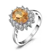 Inel din argint Diana's Citrine Ring picture - 1