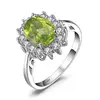 Inel din argint Diana's Peridot Ring picture - 1