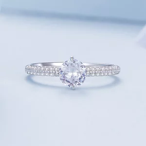 Inel din argint Engagement Shiny Crystal