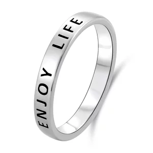 Inel din argint Enjoy Life