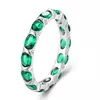 Inel din argint Green Gems picture - 1