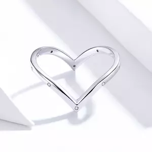 Inel din argint Heart Shape Ring