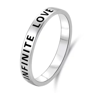 Inel din argint Infinite Love