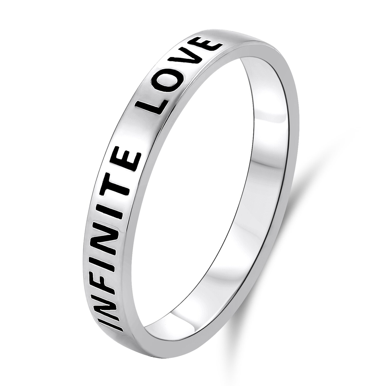 EdenBoutique Inel din argint Infinite Love