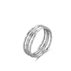 Inel din argint Layered Band picture - 3