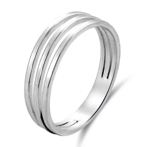 Inel din argint Layered Trio