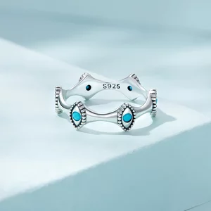 Inel din argint Multiple Blue Eyes