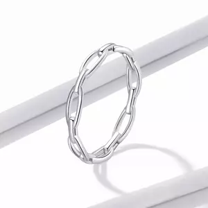 Inel din argint Silver Chain Ring