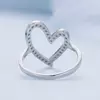 Inel din argint Silver Shiny Heart picture - 3