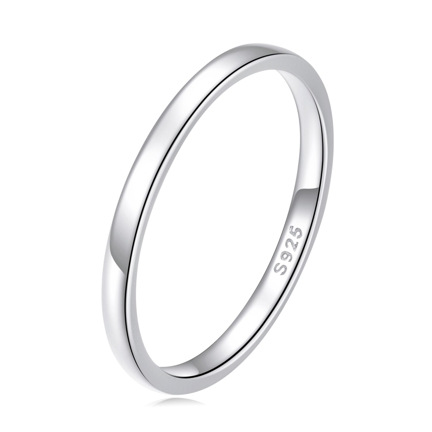 Inel din argint simple band