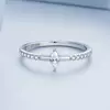 Inel din argint Simple Silver Crystals picture - 2