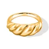 Inel din argint Twisted Elegance Band picture - 1