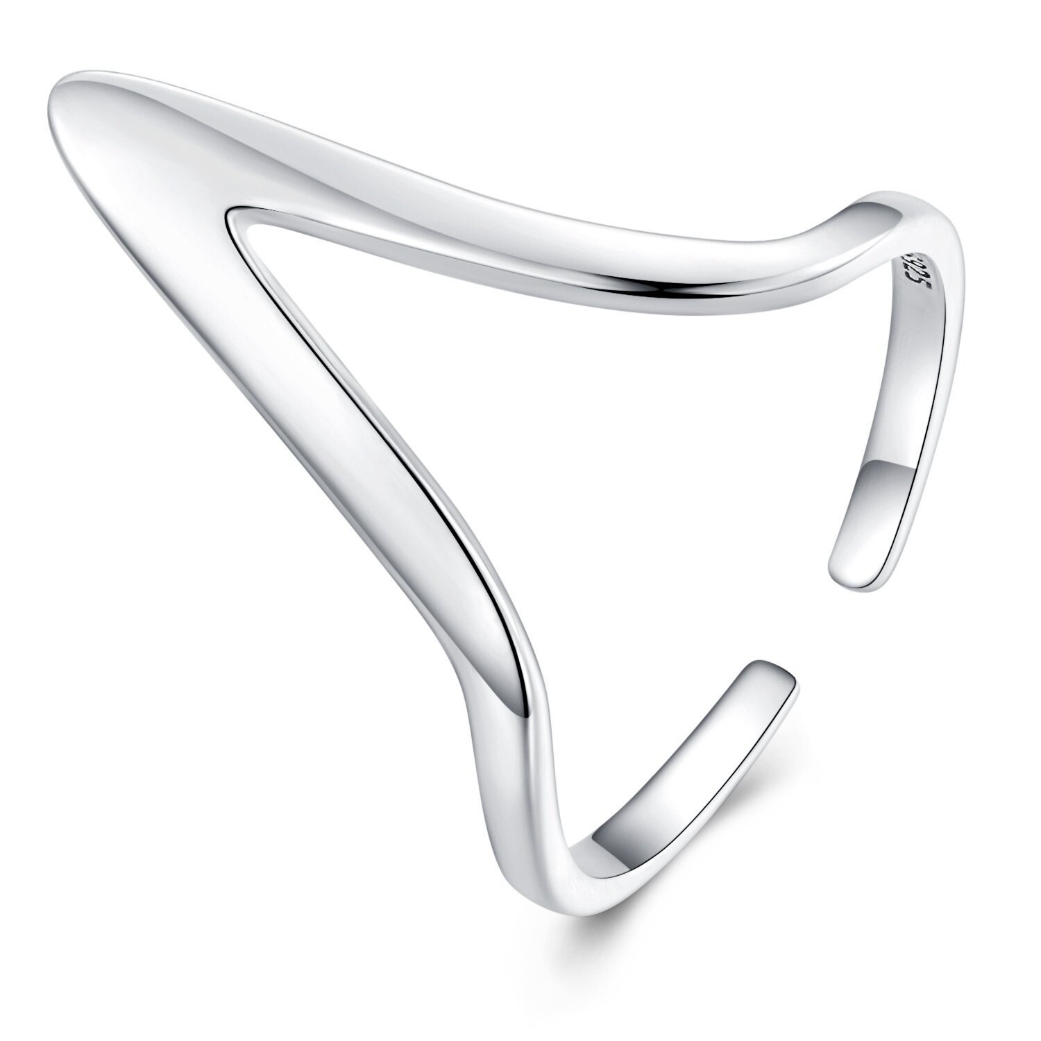 Inel reglabil din argint silver magic ring