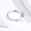 Inel reglabil din argint Silver Rose picture - 2