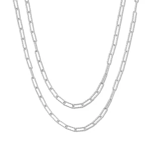 Lant din argint Silver Paper Clip