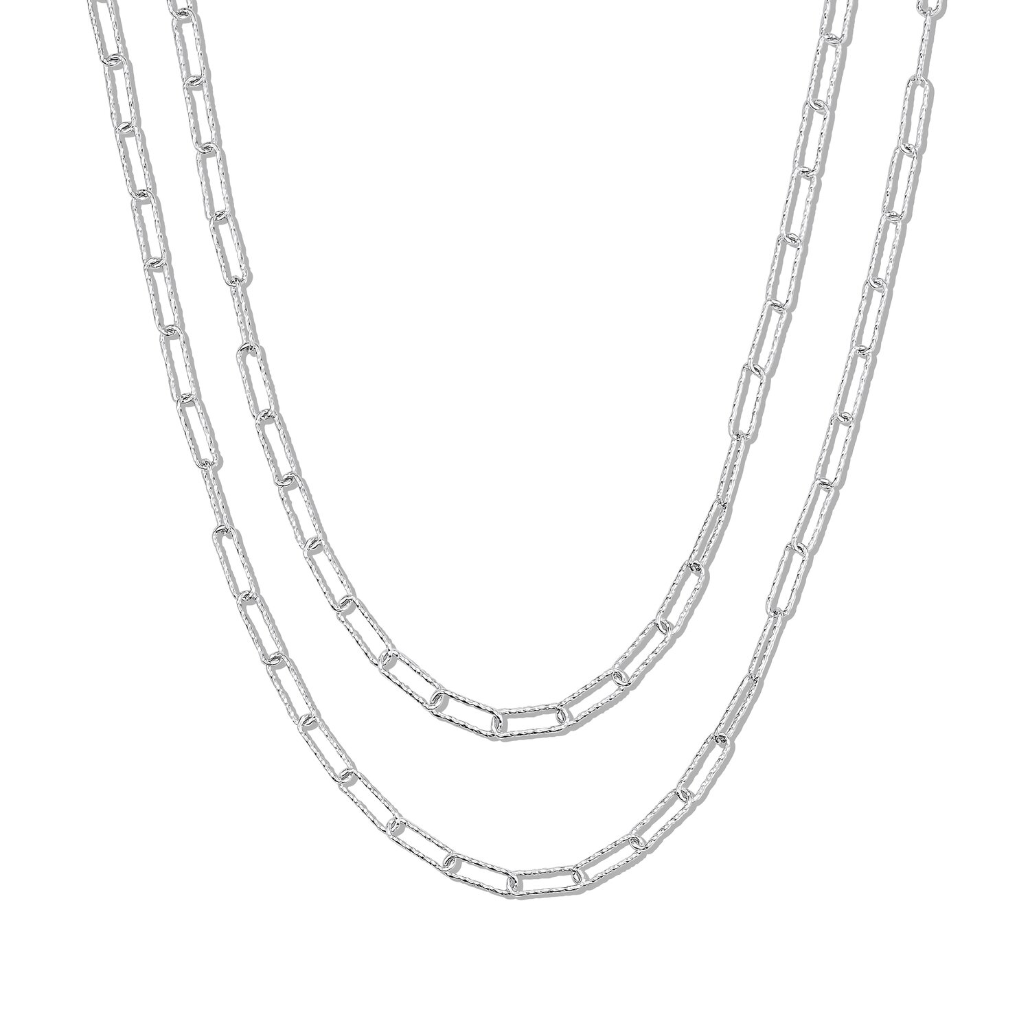 EdenBoutique Lant din argint Silver Paper Clip