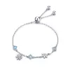 Bratara din argint 925 Winter Snowflake picture - 1